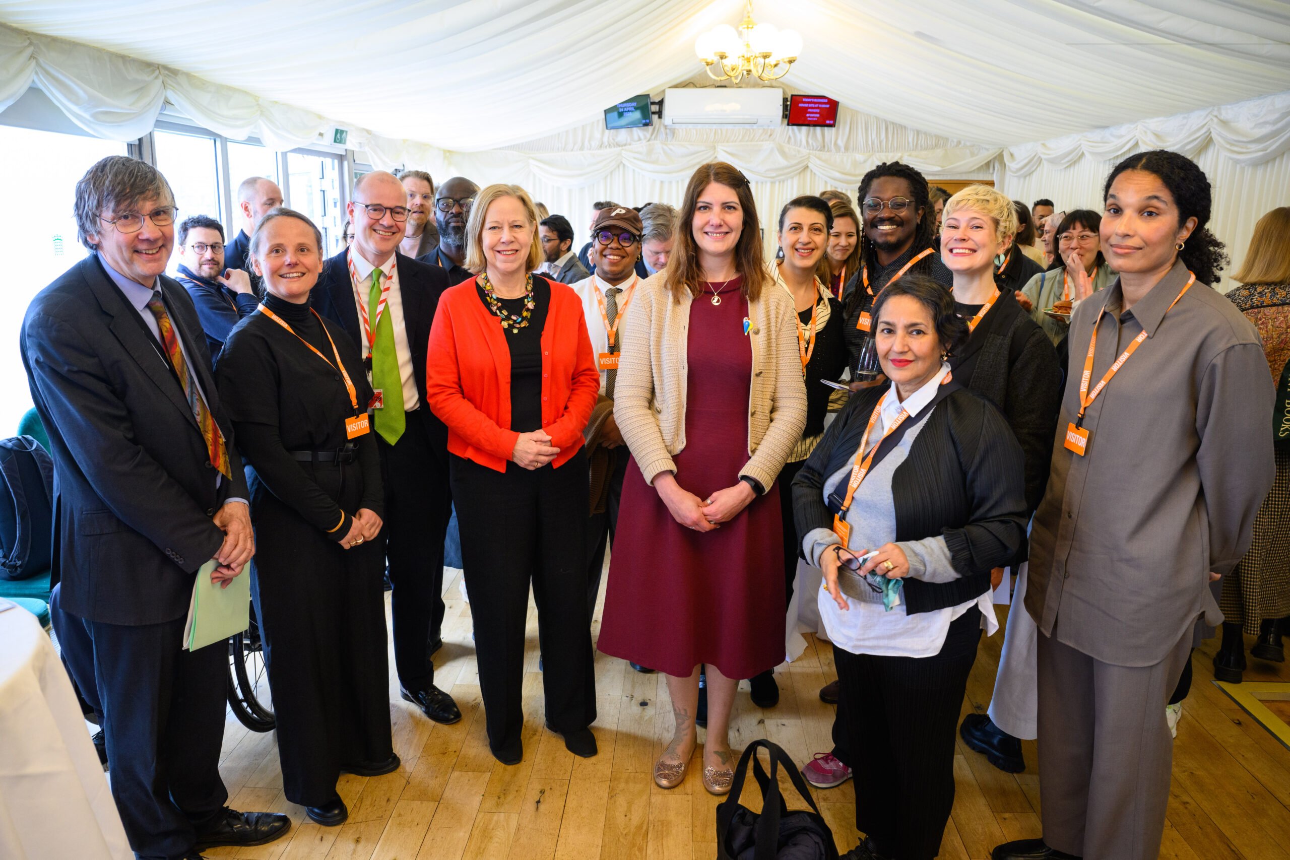 XXXX pictured during the launch of ‘Framing the Future: The Case for Strengthening the Visual Arts Ecosystem’, at the House of Commons in London. HANDOUT PHOTO. FREE EDITORIAL USE. Photo credit: Matt Crossick/DACS. The report, by leading visual arts organisations, includes recommendations aimed at safeguarding the UK’s arts and artists ahead of the goverment’s spending review.